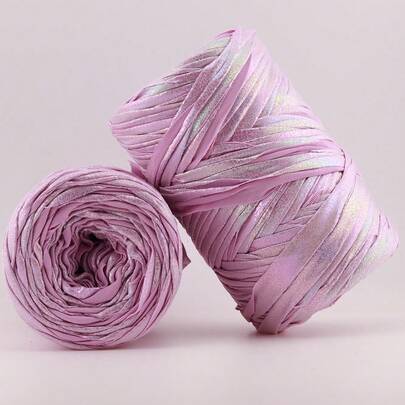 1 pezzo Filato di maglieria in poliestere per fai da te, uncinetto e maglia - borse, cuscini, bambole, cestini, sciarpe