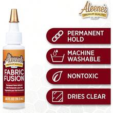 Aleene's Pegamento para Tela Fabric Tacky Pack 5pk 1Durable, Sólido - Multicolor - Ver 4