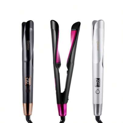 1pc 2-In-1 Multifunctional Hair Straightener & Curler