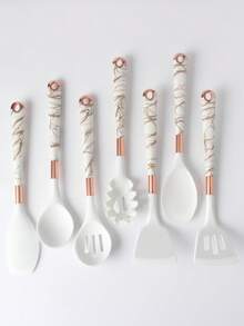 White and Gold Handle