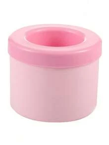 1pc Pink Silicone Portable Ice Mold, Cylindrical 3D Ice Cube Maker, Easy Release Silicone Ice Tray, Random Style Delivery - Multicolor - View 6