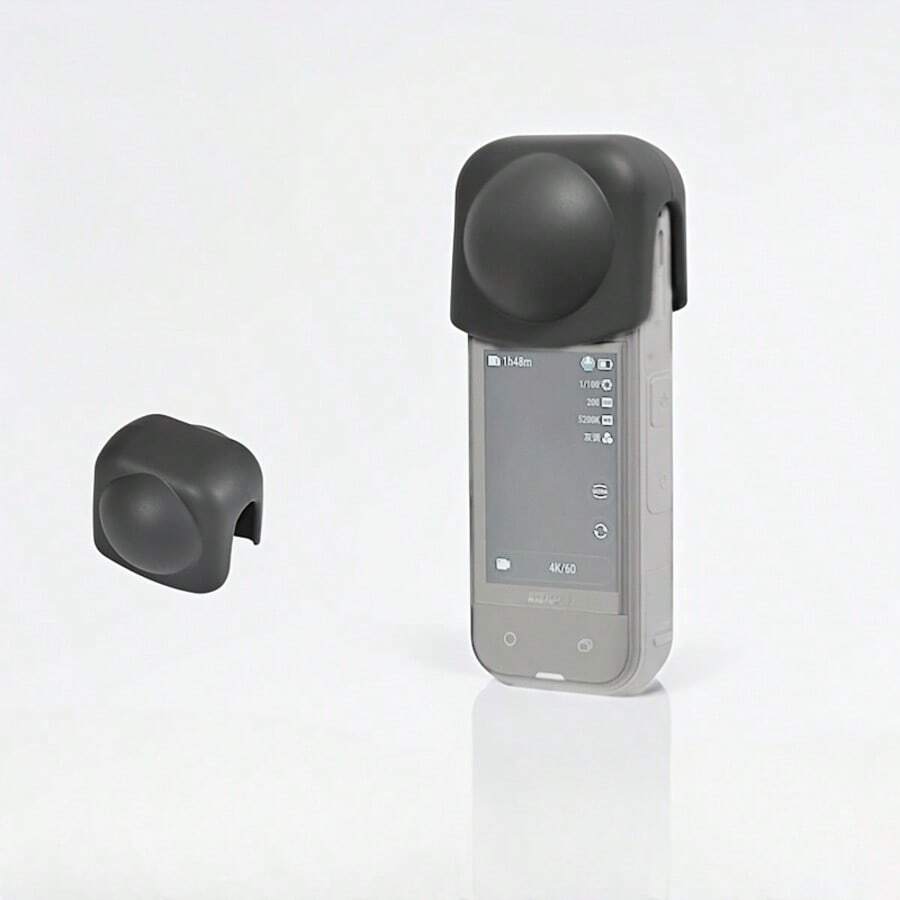 适用于 Insta360 X5/ X4/ X3 的镜头保护套，防刮防摔，耐用柔韧，适用于全景运动相机、户外拍摄装备，贴合紧密，防震材质保护套，户外摄影必备品。