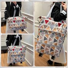 Rolling Travel Bags - Light Grey - View 3