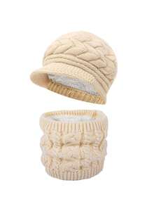 Mũ len trơn màu (1/2/3 chiếc), mũ beanie giữ nhiệt ấm áp cho mùa đông, thích hợp cho mặc hàng ngày, trượt tuyết, phối đồ, chụp ảnh, v.v. Phụ kiện giữ ấm, quà tặng Valentine. - Nhiều màu - Xem 5