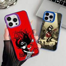 Funda de teléfono Comics Emily The Strange para 11 12 13 14 15 16 17 Pro Max Plus, protector de teléfono con revestimiento - z9 - Ver 4