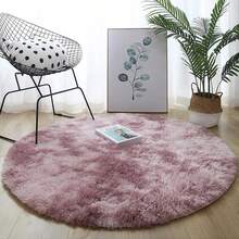 Round Shaggy Rug Fluffy Soft Non Slip Circle Area Rugs For Bedroom Living Room Modern Rug For Nursery Kids Room Non-Shedding - Multicolor - View 5