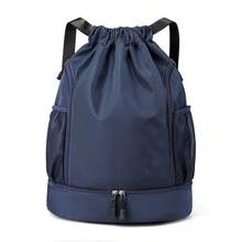 SEYATULLH Spacious Fitness Backpack, Adjustable Drawstring Design, Lightweight For Casual Use