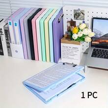 1/2/3 Piece Large Capacity Folder Storage Boxes, Sturdy Binder Storage Boxes, Available In Multiple Colors, Suitable For Offices, Schools, Meetings, And Desktop Document Organization,Made Of Plastic Material, Easy To Use For A Long Time - Nhiều màu - Xem 21