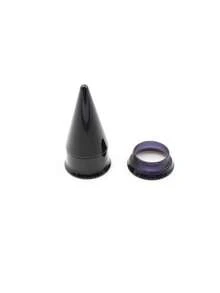 2件套锥形尖刺亚克力耳塞扩耳器套装，二合一耳廓扩张器螺丝套装穿刺饰品 - 擴耳器 - 查看 6