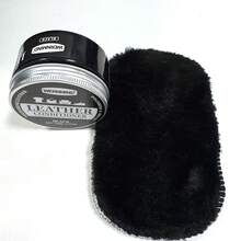 100克皮革护理霜，黑白两色可选，适用于沙发、汽车座椅、夹克、钱包、鞋子、合成革和皮革包袋。 - 100克 - 查看 10