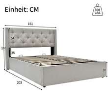 Bed Frames - Light Grey - View 2
