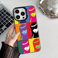 Funda de teléfono Comics Emily The Strange para 11 12 13 14 15 16 17 Pro Max Plus, protector de teléfono con revestimiento - z9 - Ver 12