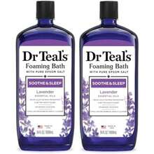 VERSAINSECT ng Bath with Pure Epsom Salt, Soothe & Sleep with Lavender, 34 fl oz (Pack of 2)(Lavanda) - Multicolor - Ver 1
