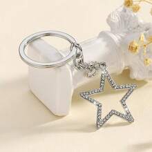 优雅的 1 件口号细节心形吊饰钥匙扣礼物，适合女性、闺蜜、生日礼物、情人节、情人、汽车配件、包袋吊饰、可爱、哥特、Y2K、圣诞节