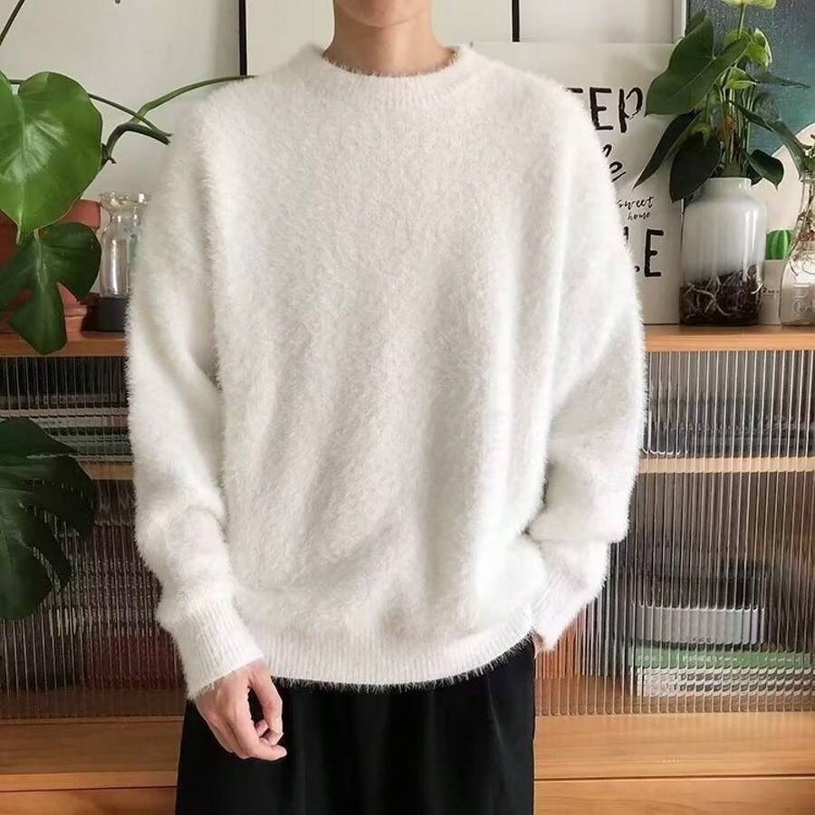 Men Sweatshirts - Beige - View 1