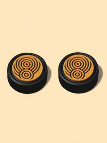 2 个游戏操纵杆帽按钮帽，兼容 Switch NS OLED/Switch Lite 硅胶帽 Joycon 控制器按钮帽操纵杆配件，与 Switch 玩家兼容的最佳礼物 - 彩色 - 查看 7