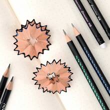 Pre-Sharpened #2 Hb Pencils Pack Of 12 Ergonomic Hexagonal Shape Break-Resistant Non-Slip Surface Wood-Polymer PVC-Free Eraser - Multicolor - View 9