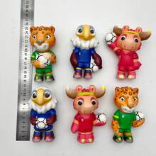 1 pieza Juguete apretable del mascota del Mundial 2026, Mercancía del Mundial, Regalo perfecto para festivales, cumpleaños, regalo interesante - Multicolor - Ver 9