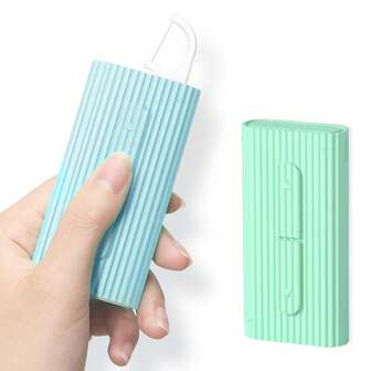 10-Pack Portable Automatic Dental Floss Box Disposable Dental Floss Stick Portable Box Toothpick Fine Teeth