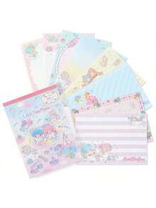 Sanrio 1Pc Kuromi Hello Kitty Notebook Cinnamoroll My Melody Hand Book Note Paper Cartoon Memo With Stickers For Gift Toys(Some Parts May Be Random) - Multicolor - View 7