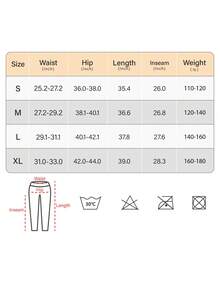 VOYJOY Leggings For Women Hidden Scrunch High Waisted Yoga Pants V Cross Tummy Control Craze Compression Workout - 深灰色 - 查看 5