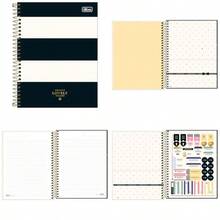 SUIOO Tilibra Cuaderno Colegial Portada West Village Líneas 160 hojas 10 materias. P5132 - Multicolor - Ver 1