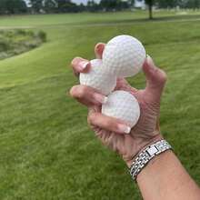 1/3/6个装高尔夫球造型带盖酒壶，趣味运动主题男士礼物，可重复使用，防碎，每个酒壶容量1.5盎司，高尔夫球手和露营者的理想之选。 - 彩色 - 查看 9