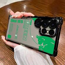 Funda de teléfono compatible con para S25 S24 S23 S22 S21 S20 FE S20 Ultra A03s A04E/M04 A05s A06 4G A13 4G A15 4G/5G A25 5G A32 4G A55 5G A03 A04 A05 A12/M12 4G A13 5G/A04S A16 4G/5G A35 5G S20 S20 Plus A34 S21 FE Ultra Plus 4G 5G funda trasera transparente y suave a prueba de golpes - Colores mixtos - Ver 5