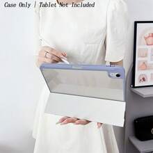 1 chiếc ốp bảo vệ máy tính bảng màu tím oải hương chuyển sắc bầu trời sao - Họa tiết sao lấp lánh, chân đế gập, chống sốc, khe cắm bút, tương thích với iPad 10.9/10.2/Air thế hệ thứ 5/Pro 11/10/9.7/Air 2/ (thế hệ thứ 7)/ (thế hệ thứ 8)/ Air 4/5/ Pro 11/ 10 thế hệ 10 10.9 inch (2022) Ốp bảo vệ thông minh - Nhiều màu - Xem 8