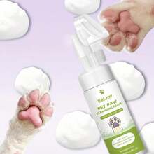 Espuma de limpeza de patas sem enxágue para cães e gatos, shampoo a seco com escova e hidratante, mantém as patas do seu amigo peludo frescas, produtos para higiene canina, suprimentos e acessórios para higiene canina, equipamentos para higiene canina, shampoo para cães, copo para limpeza de patas de cães - Multicolorido - Ver 7