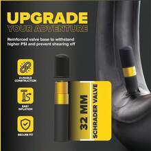 Ultraverse 20x40, 24x40, 26x40, 20x30, 26x30 Inner Tube Set With Schrader Valve-Ideal For Mountain Bikes &Amp; E-Bikes With 20_26-Inch Fat Tires-Durable &Amp; Reliable Performance 2 Pack With Tire Levers - ColorA - View 4