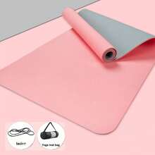 TPE Yoga Mat, Non-Slip, Fitness Exercise Mat With Carrying Strap, Suitable For Home, Pilates, And Floor Workouts - Multicolor - View 11