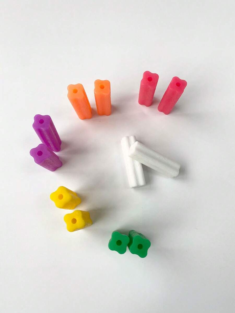 1pc Four-Leaf Shaped Chewing Stick, Suitable For Invisalign Exercises And Daily Use For Men And Women - Multicolor - View 1