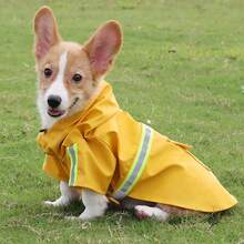 Waterproof Dog Raincoat - Reflective Adjustable Pet Raincoat Jacket, Lightweight Hooded Dog Poncho, Suitable For Small To Large Dogs And Puppies - Multicolor - View 5