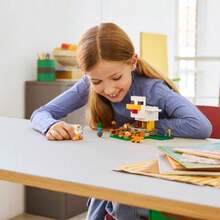 Bộ đồ chơi xếp hình Minecraft chuồng gà, thích hợp cho bé trai và bé gái trên 7 tuổi, bao gồm mô hình nhân vật người quạt chuồng gà, quà sinh nhật sáng tạo. - 21585 - Xem 10