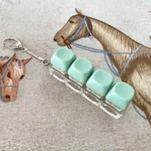 1pc Multi-Functional Keycap Keychain - 4/9 Key Press Toy, Adult Stress Relief, DIY Keyboard Clicker, Focus Entertainment