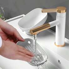 Soap Dish With Suction Cup Design, Double Drained Self Draining Soap Dish, Soap Bar Holder For Shower Bathroom Kitchen Toilet - 彩色 - 查看 6