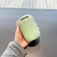 1pc 220ml Vaso de Café Aislado con Colador de Té Incorporado - A Prueba de Fugas, Mini Portátil para Exteriores - verde jade - Ver 7