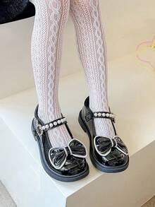 2對女童魚網襪 - 彩色 - 查看 6