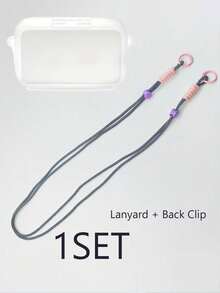 Funda de teléfono personalizable con cordón y correa para la muñeca con clip cruzado, soporte móvil personalizado con foto, regalo DIY para cumpleaños y San Valentín - Multicolor - Ver 15