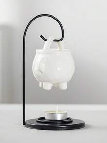 3PCS Iron Art Incense Burner, Cross-Border Moon Ornament, Moon Candlestick Ornament, Crescent Metal Incense Burner Hanging Stove - Multicolor - View 6