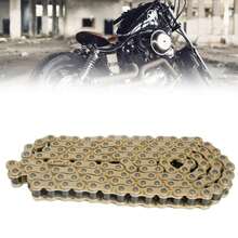 Motorcycle Chain Replacement for FT150 RC150 Steel 428x126H Black Coated Wear Resist Motorcycle Drive Chain - Dorado - Ver 3