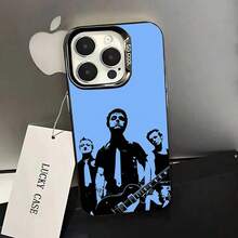 Funda para teléfono G-Green Day Band para 17,16,15,14,13,12,11,Pro,Max,Plus, cubierta mate negra a prueba de golpes - Z4 - Ver 13
