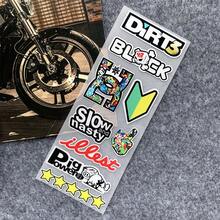AD Waterproof, UV-Resistant, Reflective Car Stickers, Motorcycle Sponsor Stickers, Helmet Stickers, Electric Bike & Motorcycle Decals, Scratch Repair - Multicolor - View 7