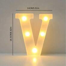 1pc 2025 Grad Illuminated Light Box Sign, Lights Up "2025 Grad" Text, Suitable For High School, College Graduation Party Decor - White - View 15
