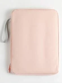 Una bolsa de transporte manual para tableta, una bolsa de almacenamiento de tableta simple y de moda, una bolsa de estuche interior portátil y resistente al agua, una bolsa de computadora de PU de 11 pulgadas y 13 pulgadas adecuada para uso en el hogar, viajes, vacaciones y la escuela - Multicolor - Ver 10