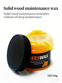Wood Seasoning Beewax Natural Beewax Traditional Wood Wax Multipurpose Beeswax Furniture Polish For Wood Polish Furniture Care - Yellow - View 4
