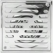 XISH Yosoo Coladeras de Desagüe Drenaje De Piso De Acero Inoxidable DesagüE Cuadrado Antiolor DesagüE De Ducha De Puerta Desmontable Calibre Grande para BañO Cocina BalcóN Uso 150 x 150 mm - 150 * 150 mm - Ver 7