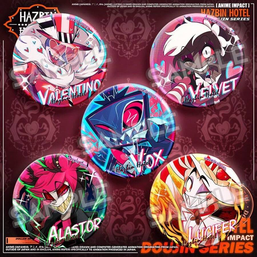 Insignia de Alastow Walker Svervit Morning Star del Anime Hell's Inn - Regalo de cumpleaños - Regalo de Navidad - Regalo perfecto (Físico sin marca de agua)