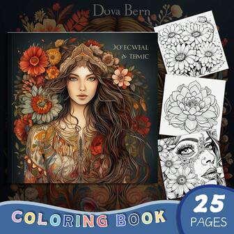 1 PC Beautifully Designed Line Drawing Practice Book, Perfect For Practicing Drawing And Improving Pen Control; Also Helps Adults Relieve Stress.